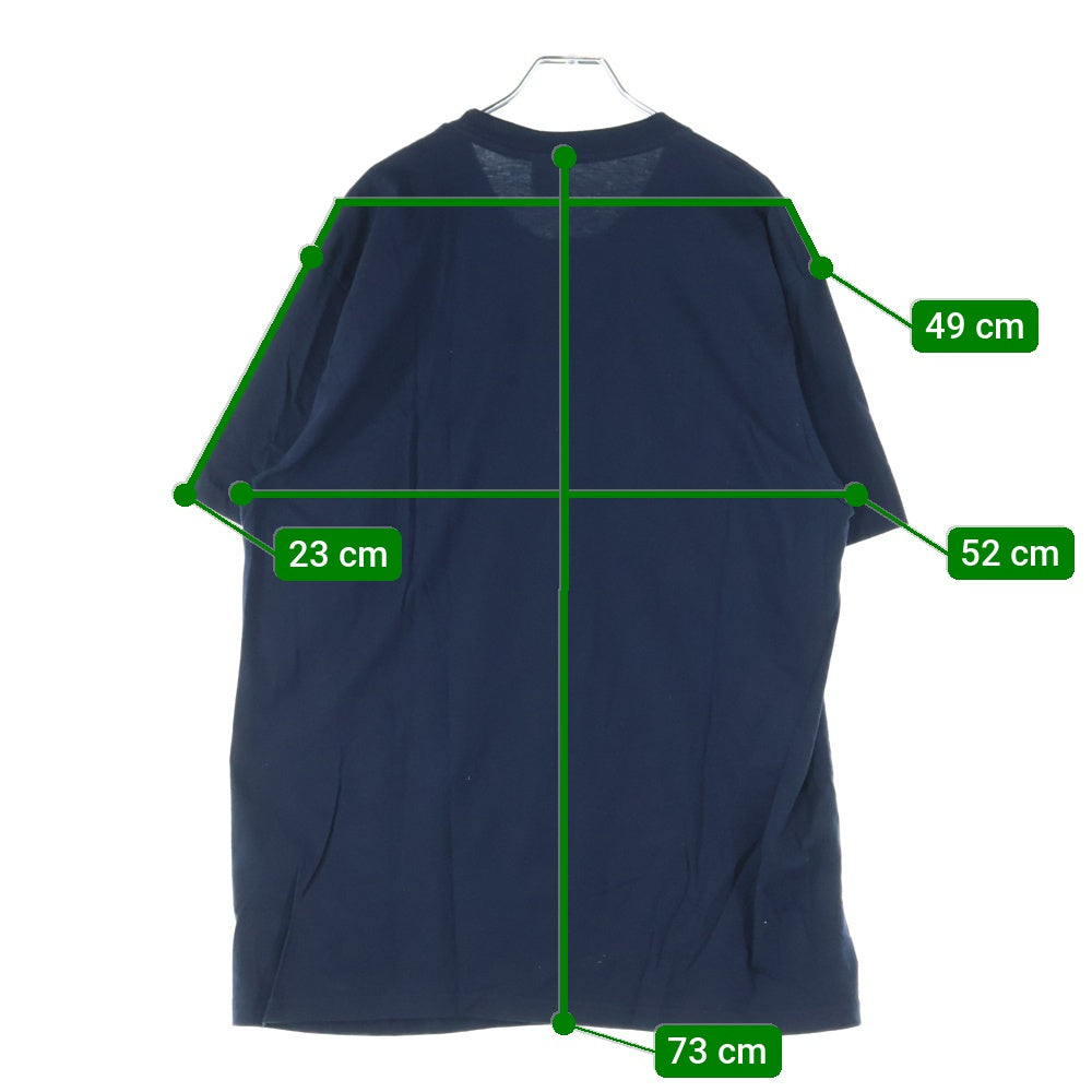 SUPREME(シュプリーム) 20AW Koyaanisqatsi Tee コヤニスカッツィ フロントムービープリント クルーネック 半袖Tシャツ カットソー ネイビー