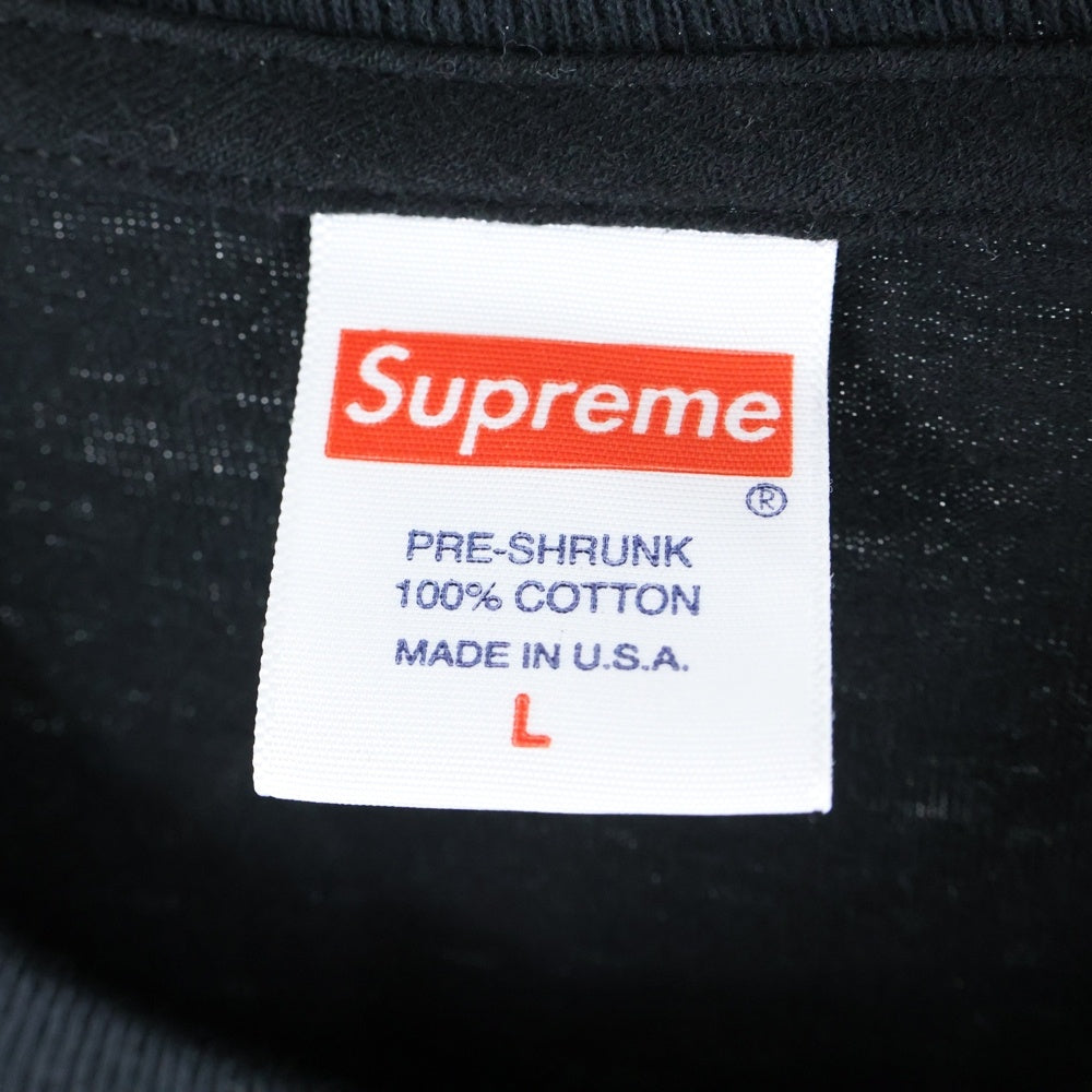 SUPREME(シュプリーム) 20SS Motion Logo Tee モーションロゴ クルーネック 半袖Tシャツ カットソー ブラック
