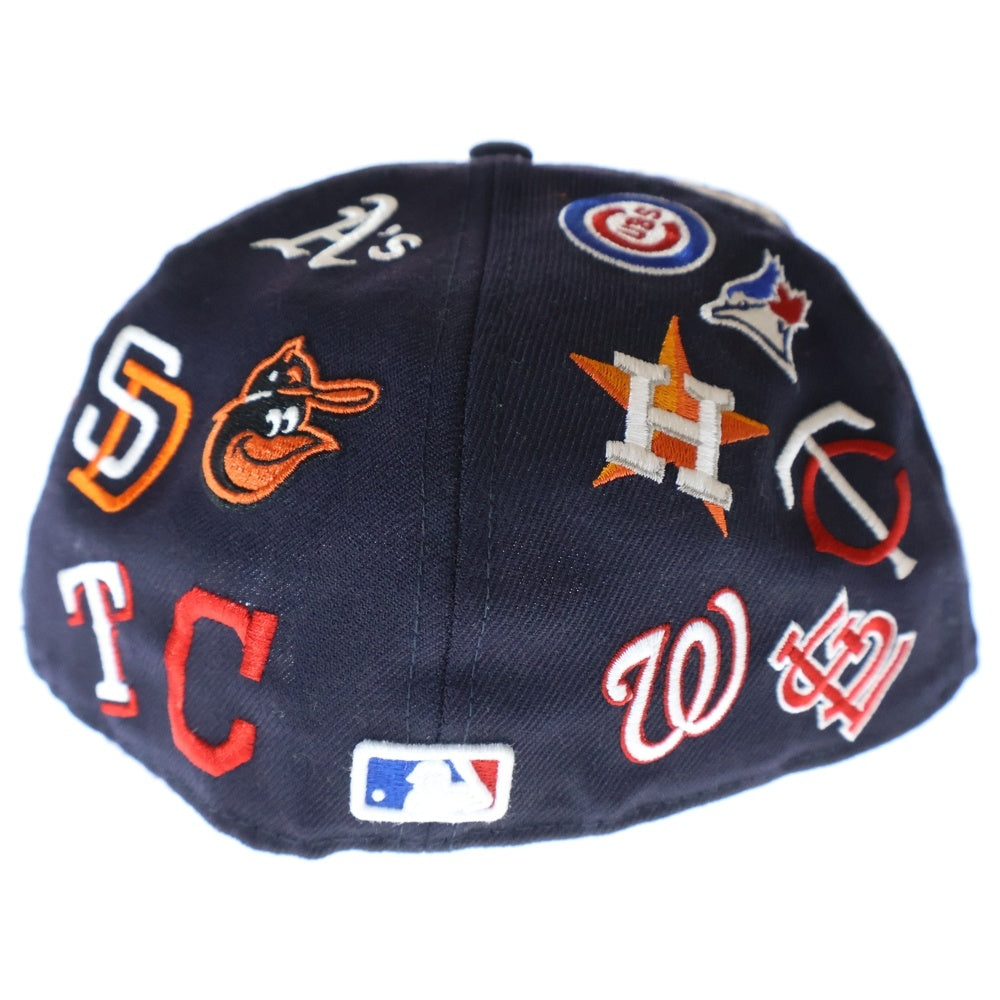 SUPREME(シュプリーム) 20SS ×NEW ERA MLB Box Logo Cap ニューエラ ボックスロゴ 6パネル ベースボールキャップ 帽子 ネイビー