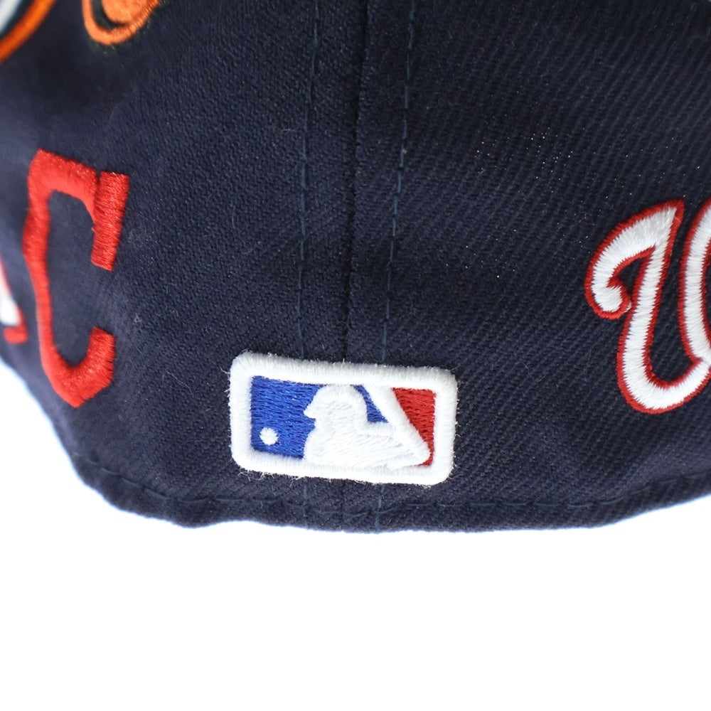 SUPREME(シュプリーム) 20SS ×NEW ERA MLB Box Logo Cap ニューエラ ボックスロゴ 6パネル ベースボールキャップ 帽子 ネイビー