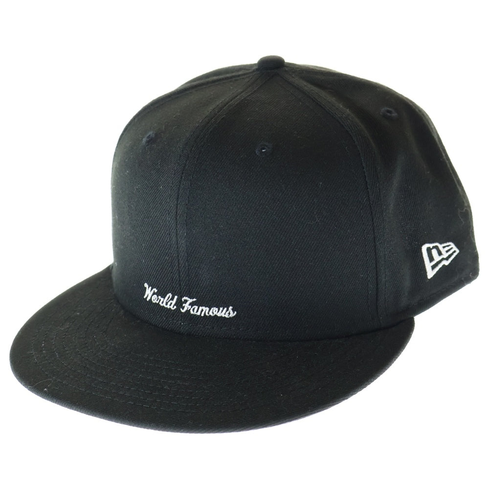 SUPREME(シュプリーム) 21SS ×NEW ERA Reverse Box Logo Cap ニューエラ リバースボックスロゴ 6パネル ベースボールキャップ 帽子 ブラック