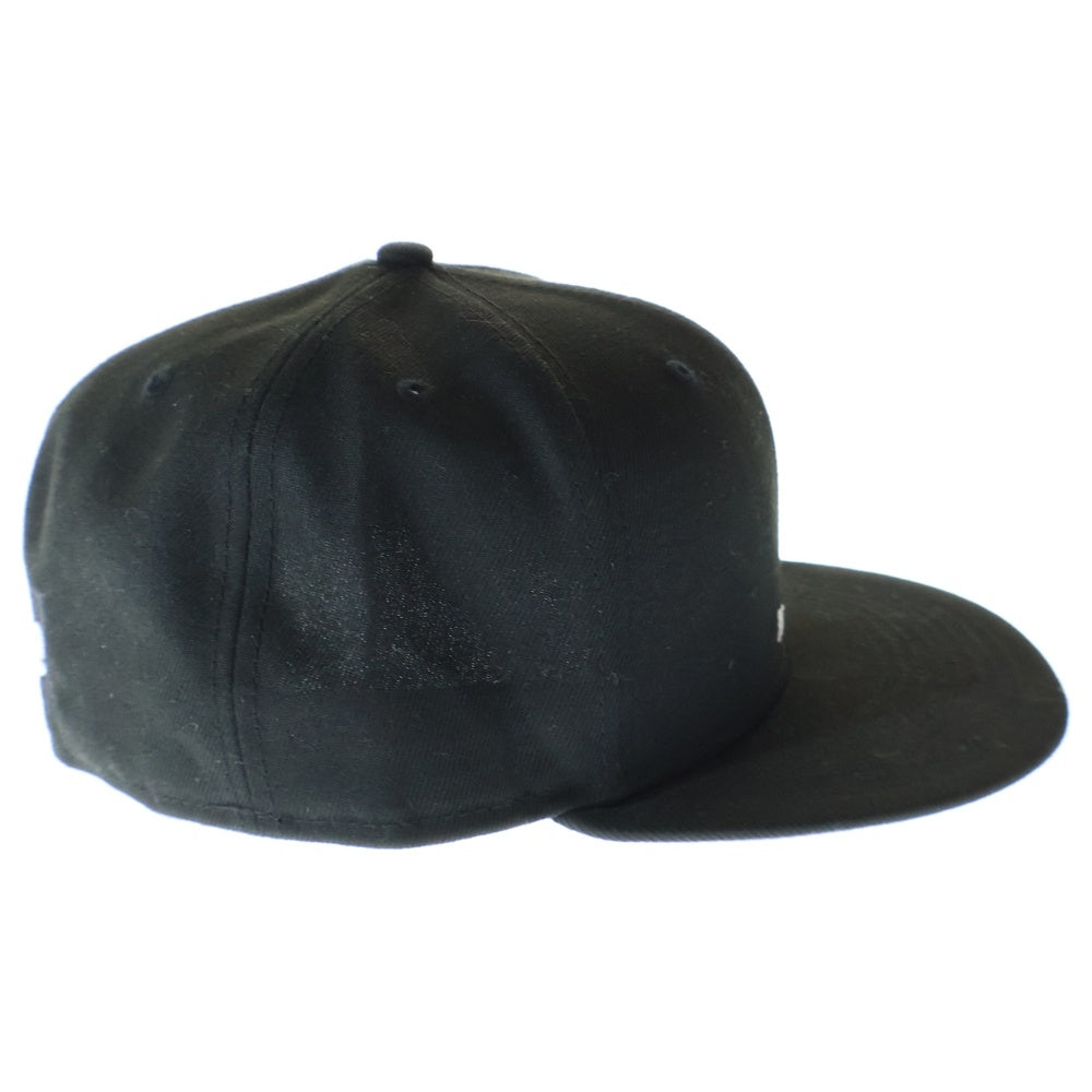SUPREME(シュプリーム) 21SS ×NEW ERA Reverse Box Logo Cap ニューエラ リバースボックスロゴ 6パネル ベースボールキャップ 帽子 ブラック