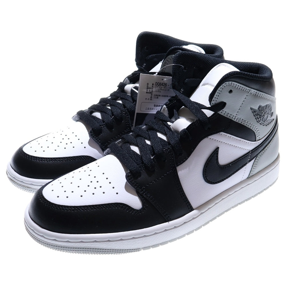 NIKE(ナイキ) AIR JORDAN 1 MID BARONS エアジョーダン1 バロンズ ミッドカット スニーカー グレー/ブラック US9/27cm DQ8426-101