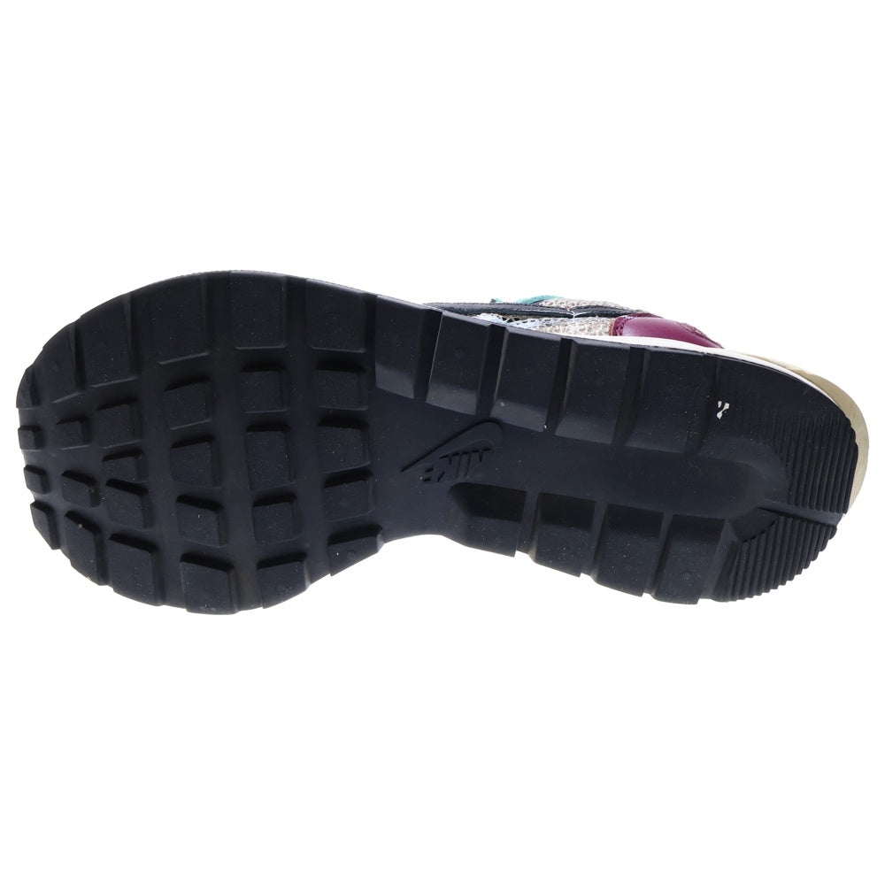 NIKE(ナイキ) ×sacai VAPORWAFFLE サカイ ヴェイパーワッフル ローカットスニーカー ボルドー/グリーン US8/26cm DD3035-200