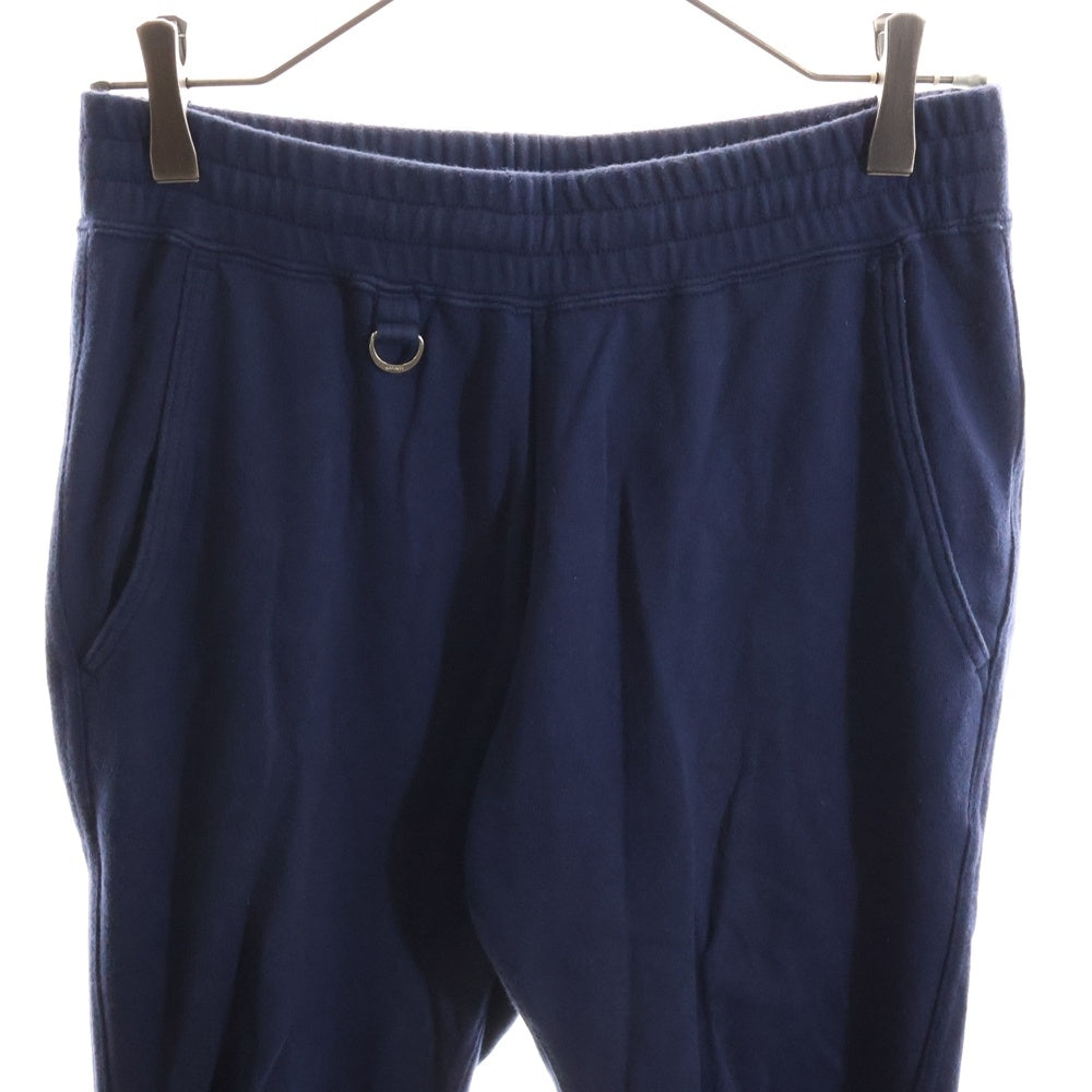 SOPHNET.(ソフネット) リブ付き スウェットロングスキニーパンツ ネイビー SOPH-140120