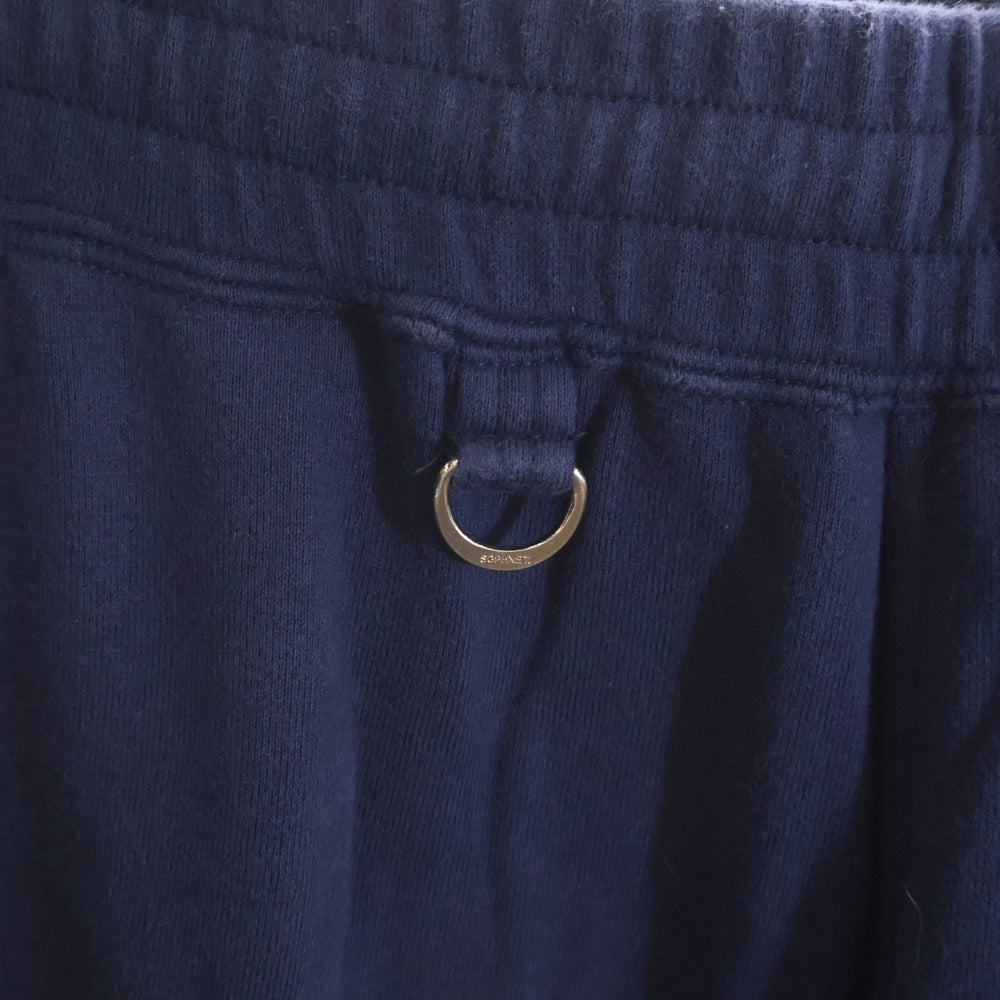 SOPHNET.(ソフネット) リブ付き スウェットロングスキニーパンツ ネイビー SOPH-140120