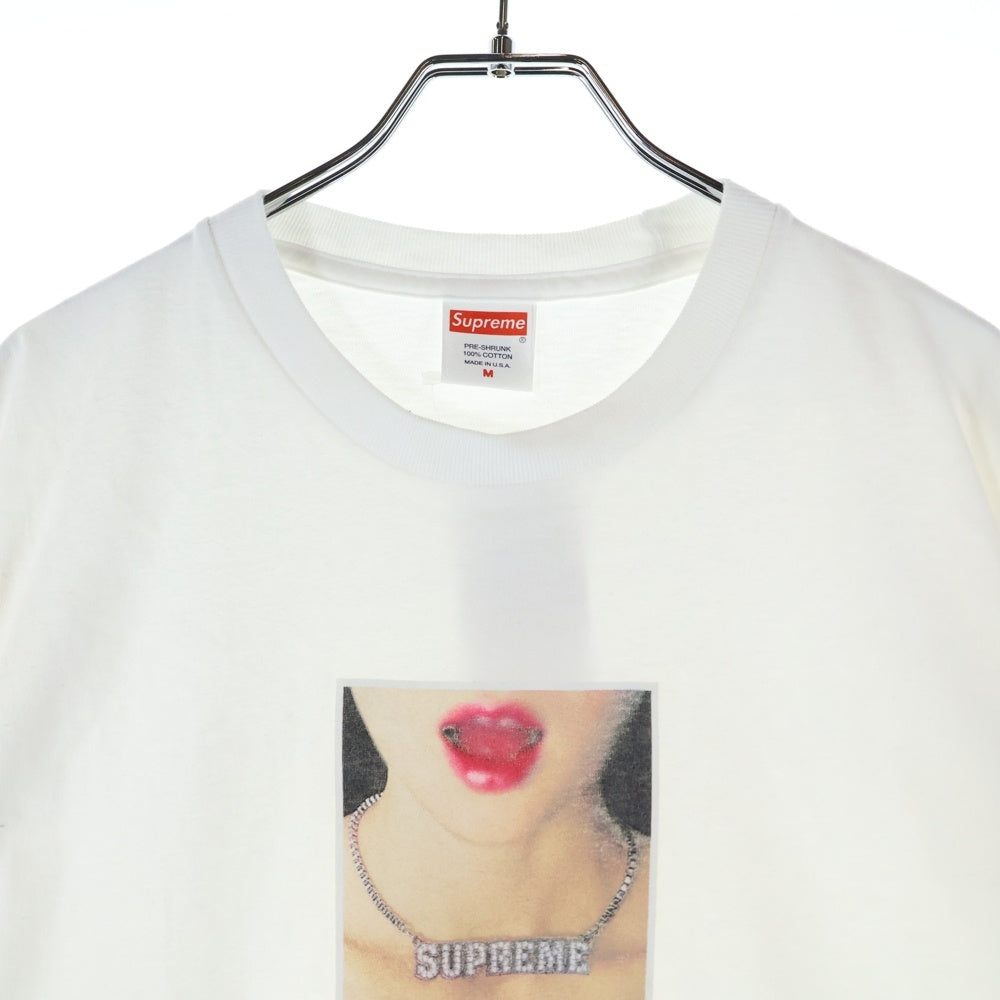 SUPREME(シュプリーム) 18SS Necklace Tee ネックレスフォトスプリント 半袖Tシャツ カットソー ホワイト
