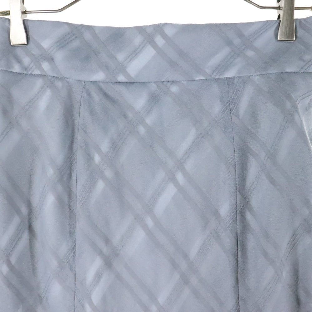 snidel(スナイデル) チェックシアー マーメイドスカート グレー レディース SWFS242133