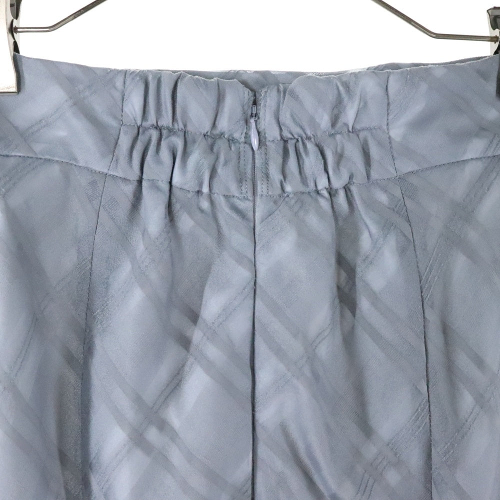 snidel(スナイデル) チェックシアー マーメイドスカート グレー レディース SWFS242133