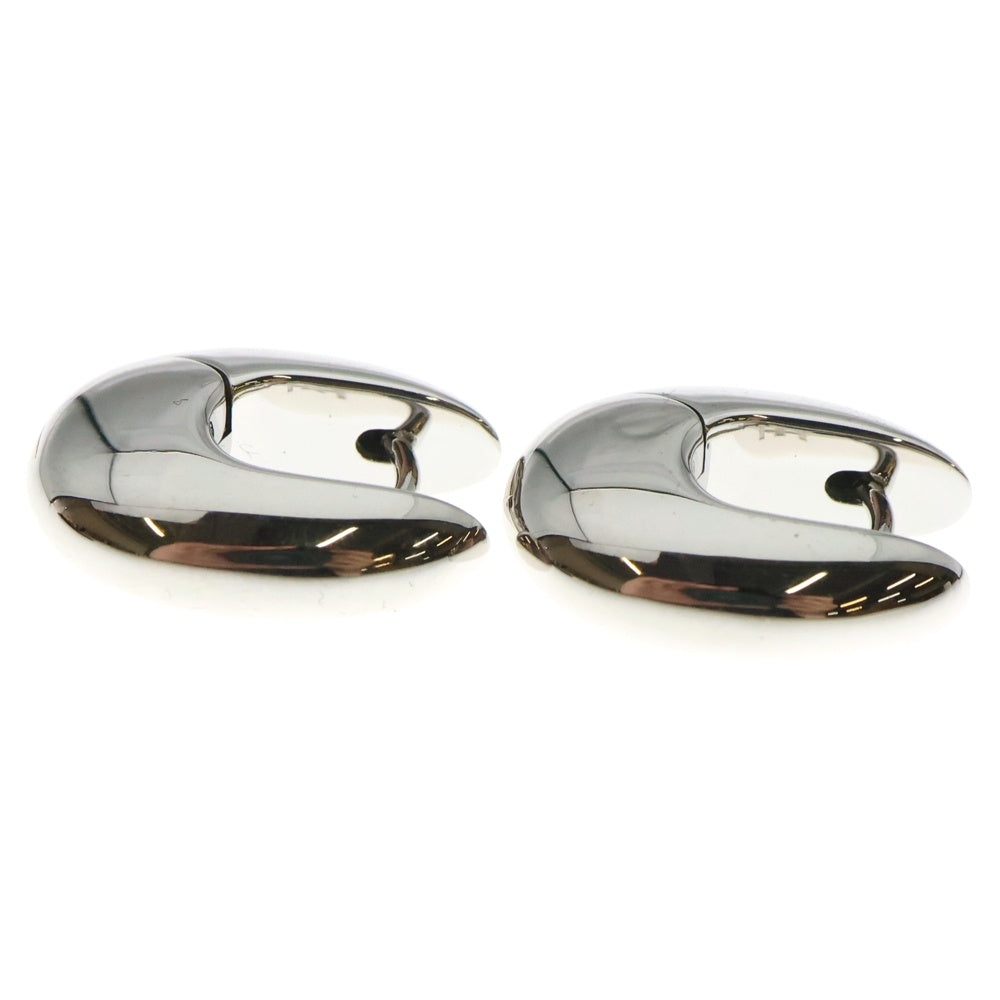 TOMWOOD(トムウッド) Pebble Hoops Small ぺブル フープ スモール シルバー ピアス