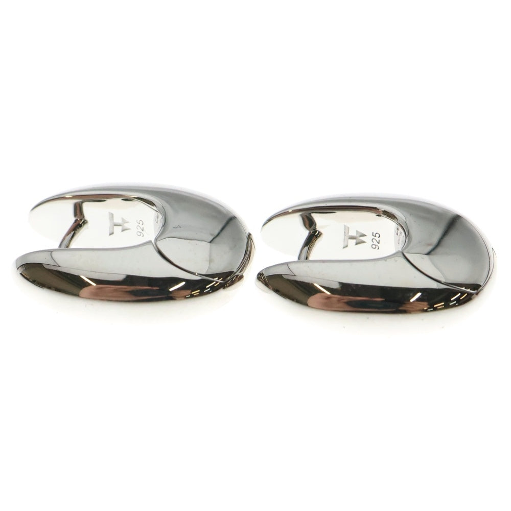 TOMWOOD(トムウッド) Pebble Hoops Small ぺブル フープ スモール シルバー ピアス