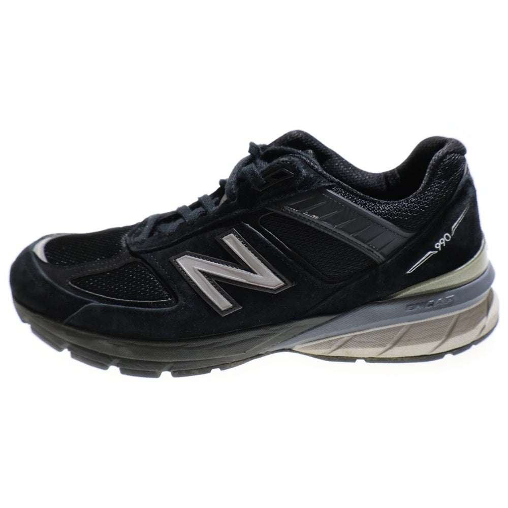 New Balance(ニューバランス) 990v5 メッシュローカットスニーカー ブラック US9.5/27.5cm M990BK5