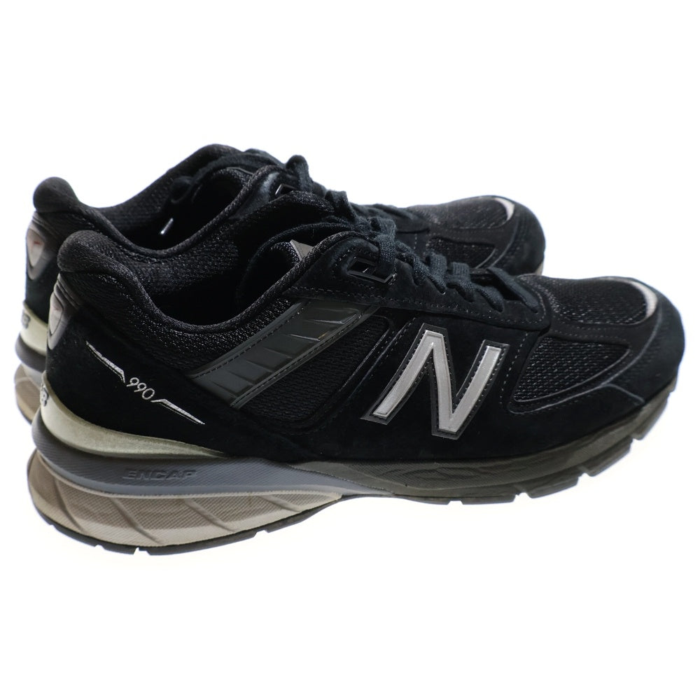 New Balance(ニューバランス) 990v5 メッシュローカットスニーカー ブラック US9.5/27.5cm M990BK5