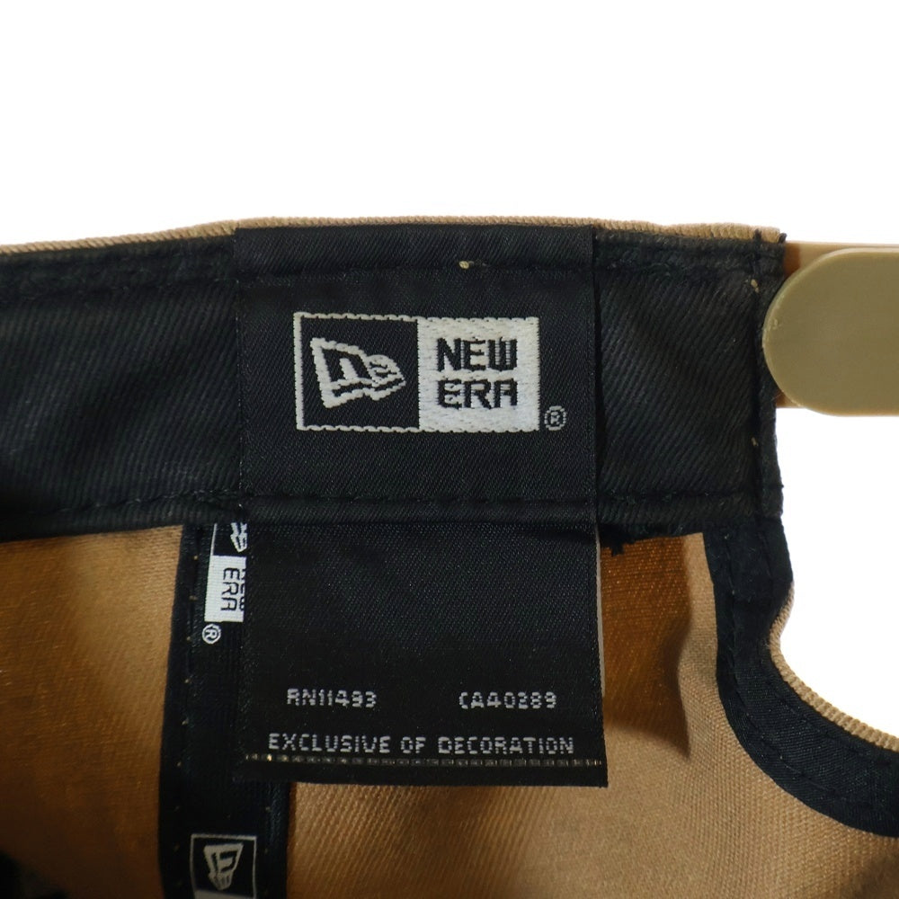 NEW ERA(ニューエラ) ニューヨークヤンキース 5パネル ベースボールキャップ 帽子 ベージュ