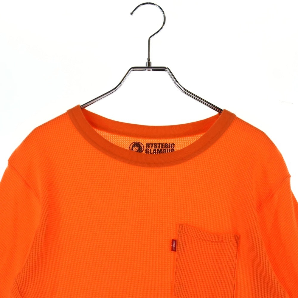 HYSTERIC GLAMOUR(ヒステリックグラマー) ワッフル クルーネック半袖