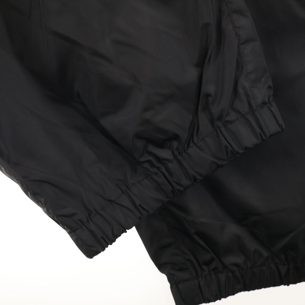 MONCLER(モンクレール) 18AW ロゴパッチ ファスナー付きポケット リブロングパンツ ブラック D20911142800