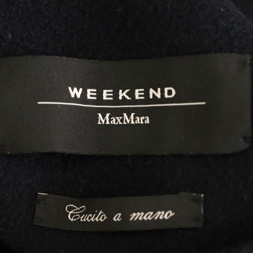 Weekend Max Mara(ウィークエンド マックスマーラ) RETE ウールブレンド コクーンコート ネイビー レディース 24150810216