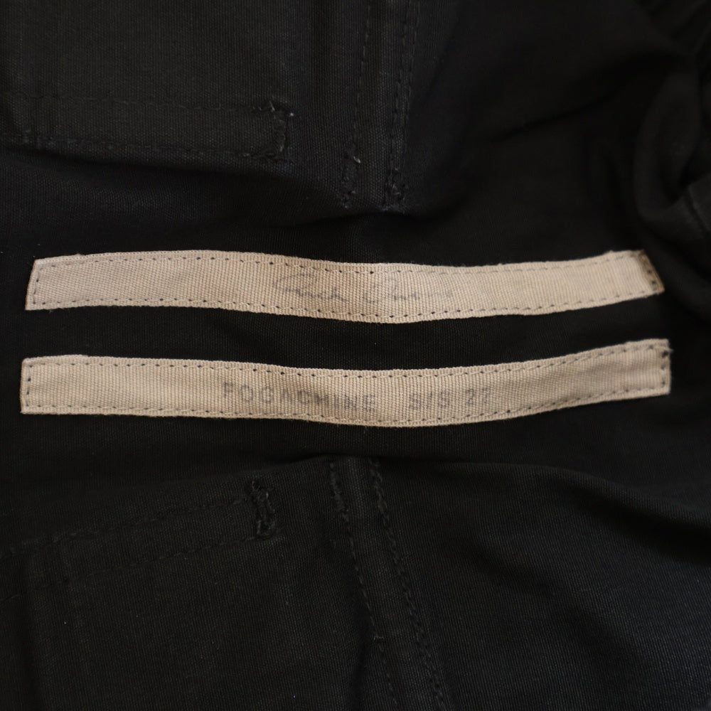 Rick Owens(リックオウエンス) 22SS RICKS PODS リックズ ポッズ ドローストリング サルエル ハーフパンツ ブラック RU01B1384-TE