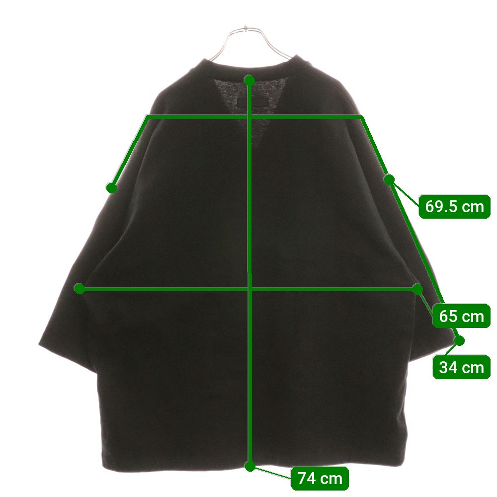 ESSENTIALS FEAR OF GOD(エッセンシャル フィアオブゴッド) FOOTBALL TEE フロントロゴデザイン Vネック 半袖Tシャツ ブラック