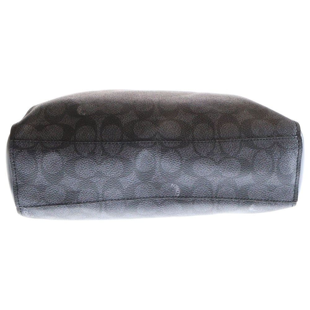 COACH(コーチ) プレーリー サッチェル シグネチャー キャンバス 2WAY ハンドバッグ ショルダーバッグ ブラック