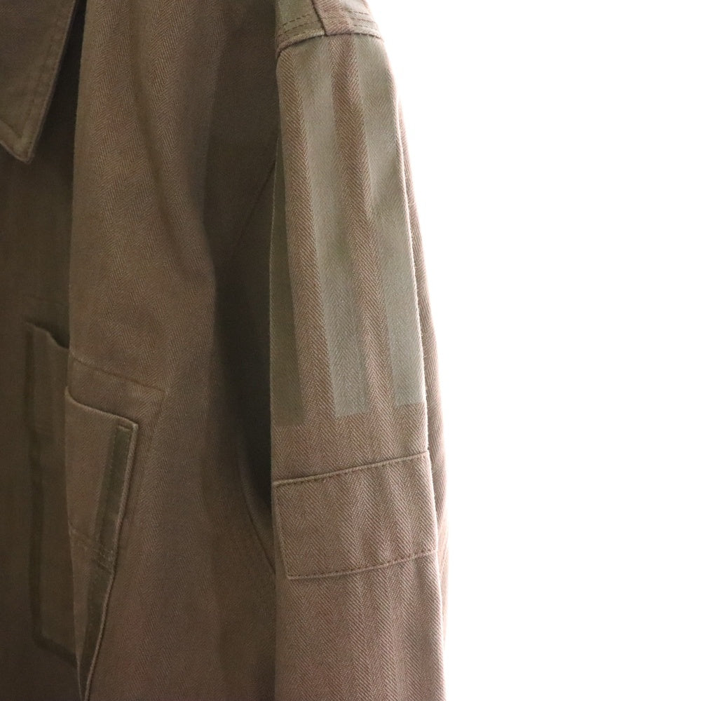 adidas(アディダス) 00S SAFETY JAKET トレフォイルロゴ セーフティ ワークジャケット ブラウン 983461