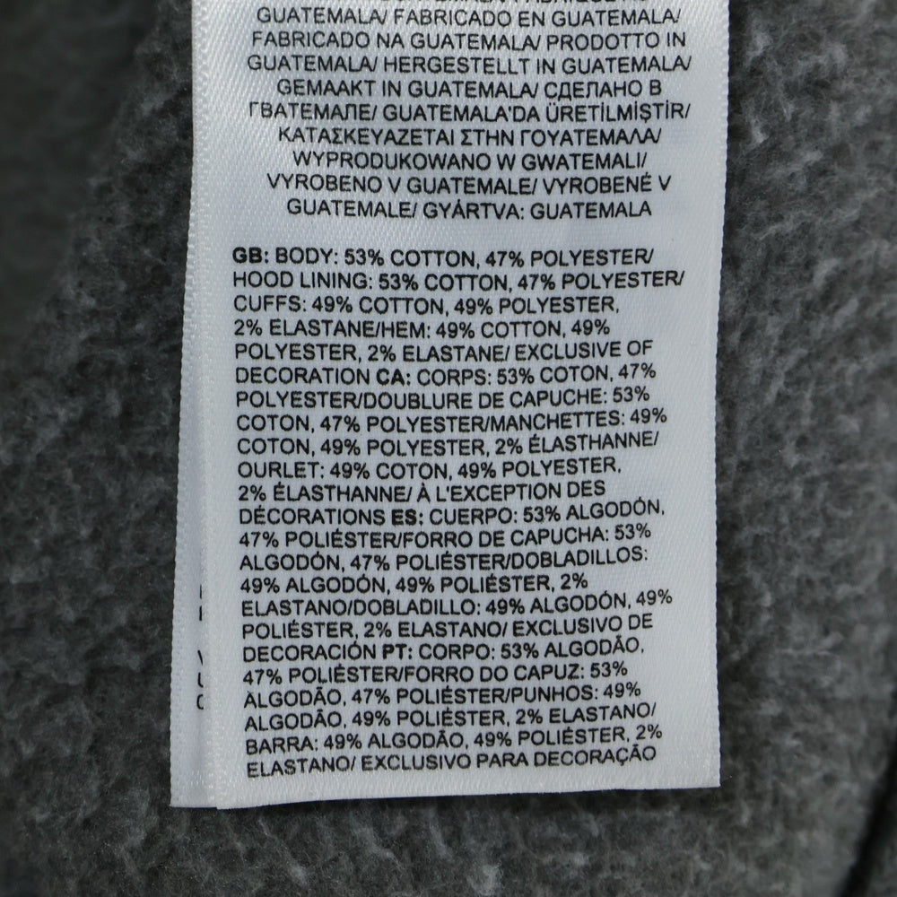 THE NORTH FACE(ザノースフェイス) NOVELTY PATCH HOODIE ノベルティパッチ プルオーバーフーディー パーカー スウェット グレー A55UG