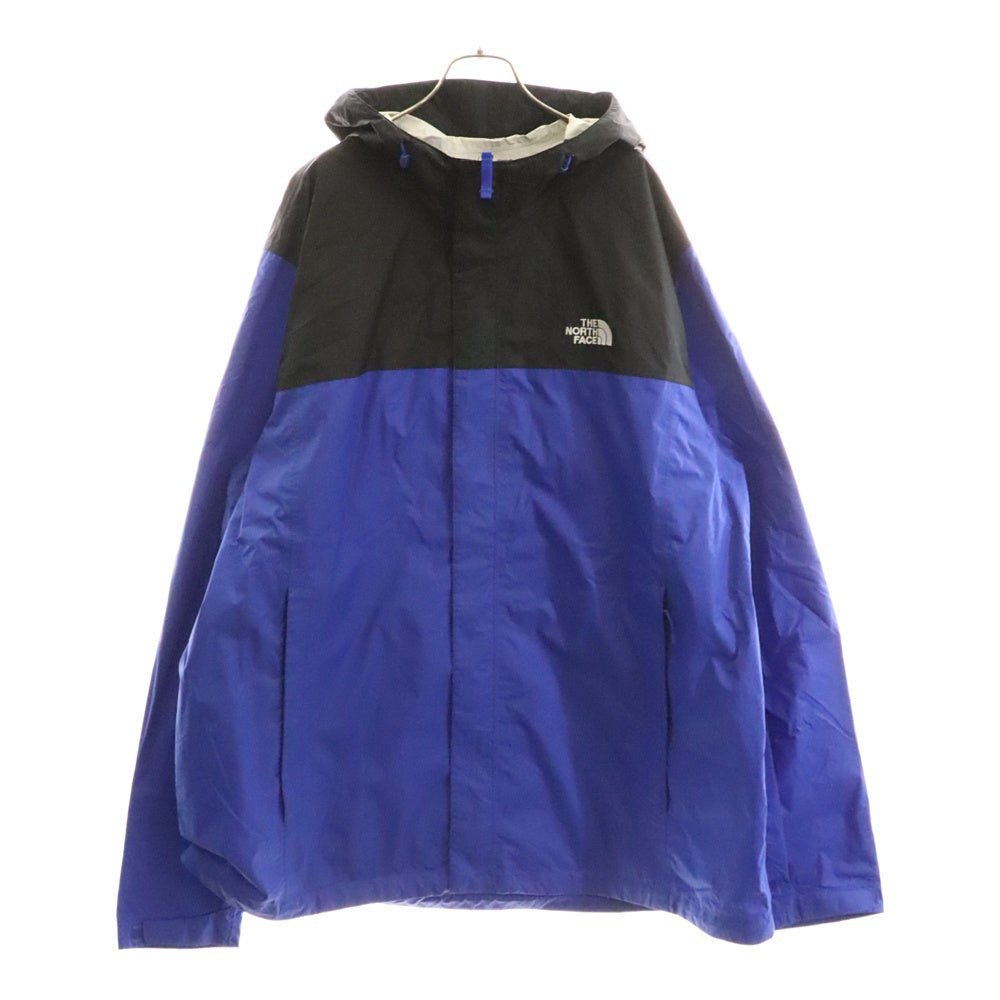 THE NORTH FACE(ザノースフェイス) VENTURE JACKET ヴェンチャー フーデッド ナイロンジャケット ブルー/ブラック NF0A4P8K