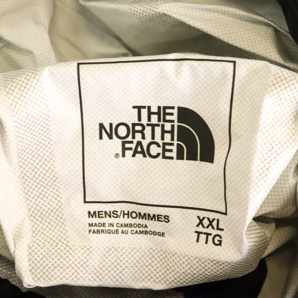 THE NORTH FACE(ザノースフェイス) VENTURE JACKET ヴェンチャー フーデッド ナイロンジャケット ブルー/ブラック NF0A4P8K