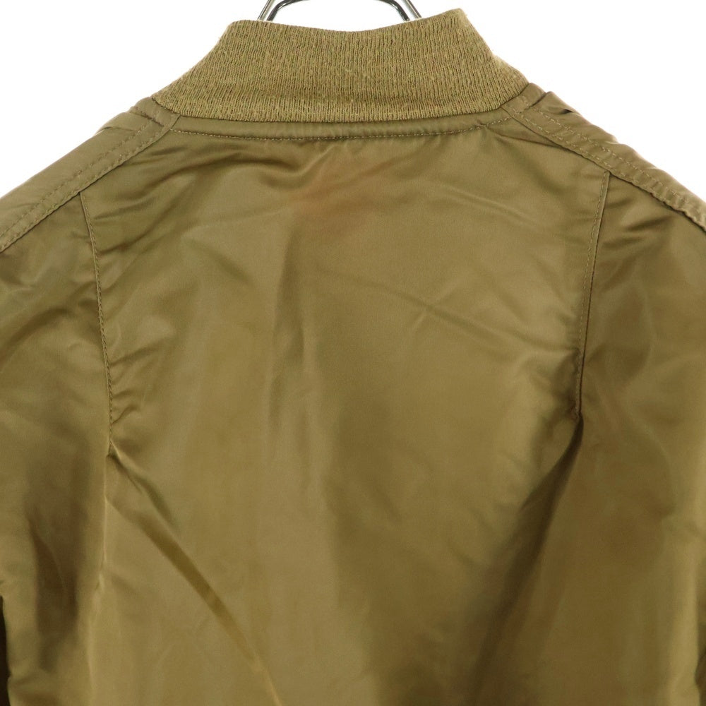 ALPHA INDUSTRIES(アルファ インダストリーズ) MA-1 エムエーワン フライトジャケット ブラウン MIL-J-82790J