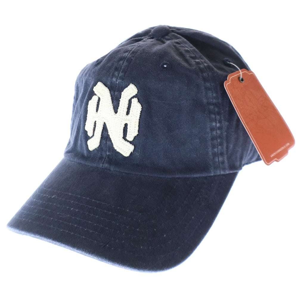NO BRAND(ノーブランド) AMERICAN NEEDLE NANKAI HAWKS アメリカンニードル 南海ホークス キャップ 帽子 ネイビー