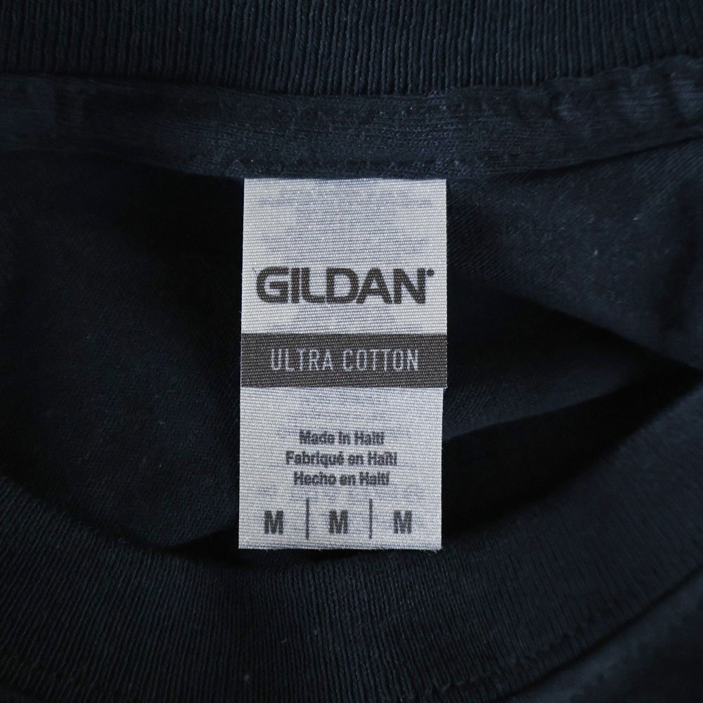 NO BRAND(ノーブランド) LOVEBITES GOLDEN DESTINATION ラブバイツ ゴールデンデスティネーション プリント 半袖Tシャツ カットソー ブラック