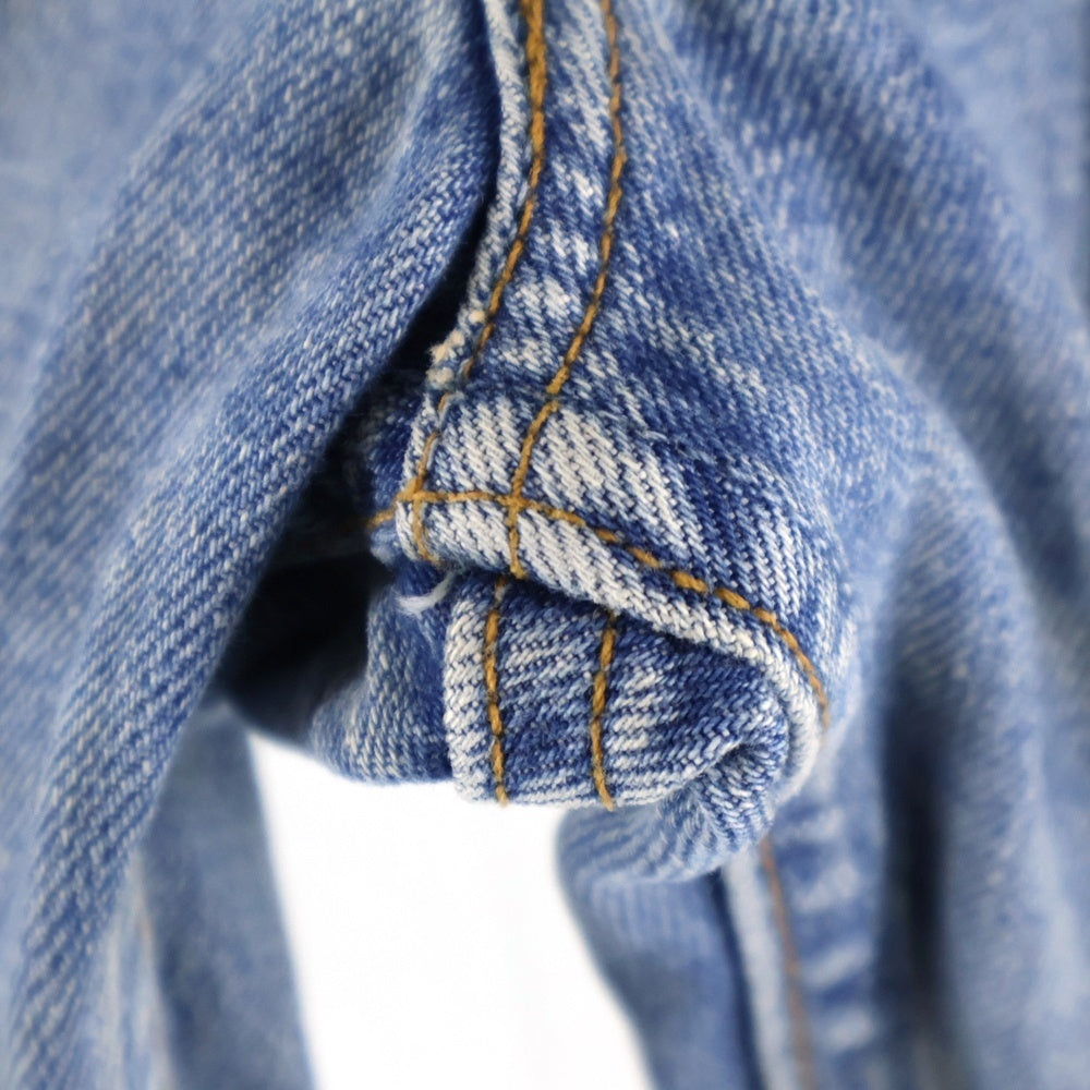 Levi's(リーバイス) 01年製 501 ボタンフライ ボタン裏553 ペイント デニムパンツ インディゴ