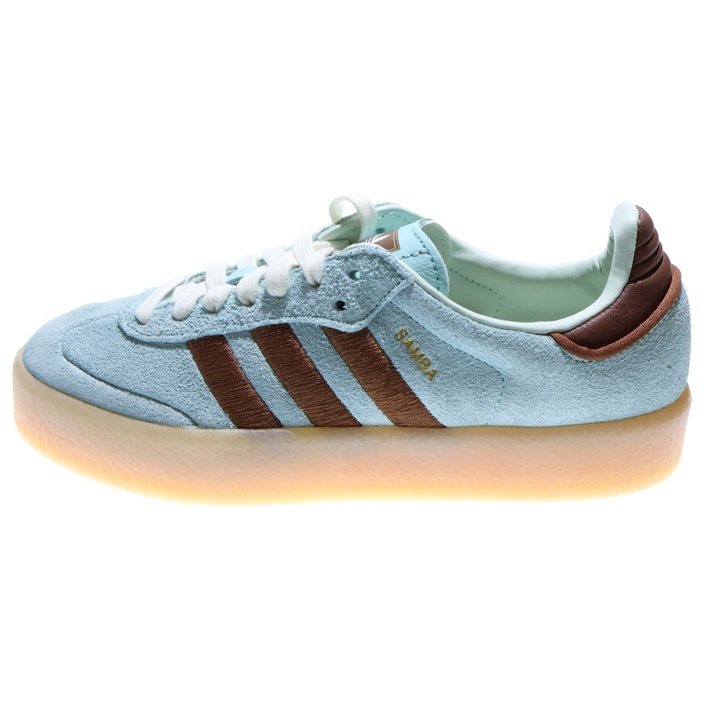 adidas(アディダス) SAMBAE サンべー スウェード ローカットスニーカー レディース ブルー US6.5/23.5cm JH8835