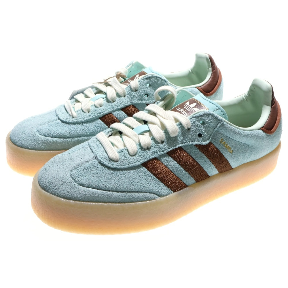 adidas(アディダス) SAMBAE サンべー スウェード ローカットスニーカー レディース ブルー US6.5/23.5cm JH8835