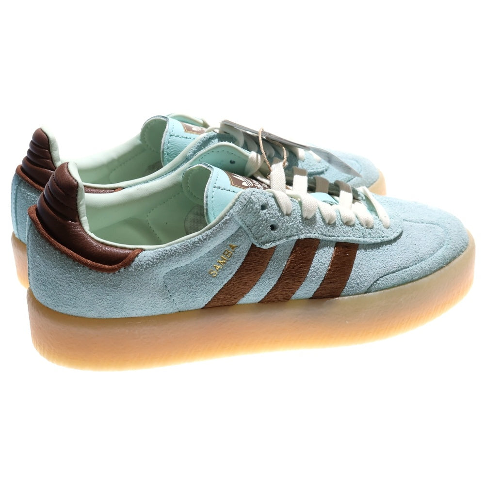 adidas(アディダス) SAMBAE サンべー スウェード ローカットスニーカー レディース ブルー US6.5/23.5cm JH8835