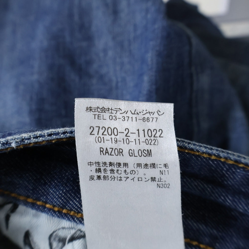 DENHAM(デンハム) RAZOR SLIM FIT レイザー スリムフィット デニムパンツ インディゴ 27200-2-11022
