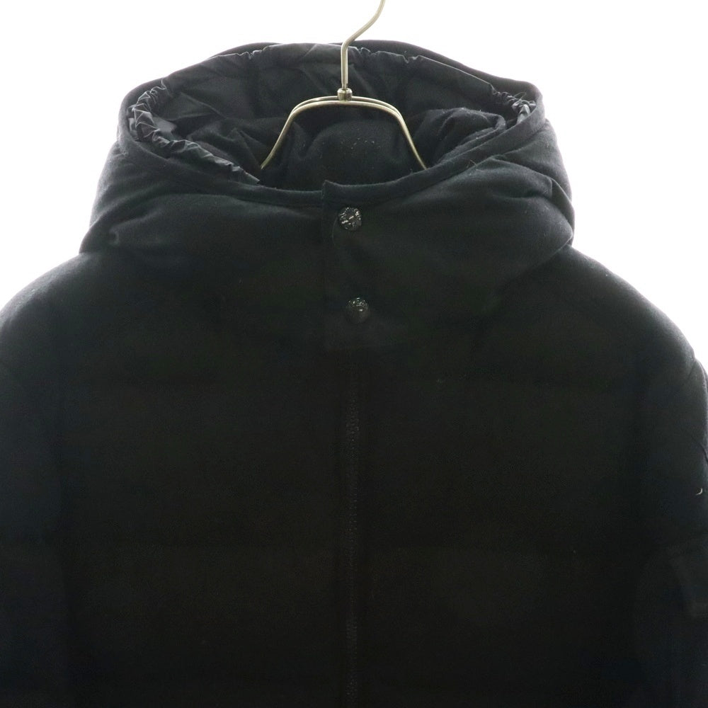 MONCLER(モンクレール) 16AW MONTGENEVRE モンジュネーブル フ ジップアップフーデットダウンジャケット ブラック B20914033805 54272