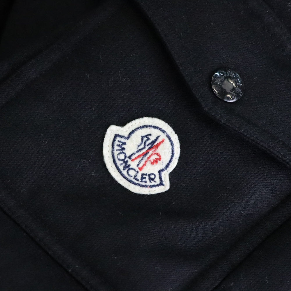 MONCLER(モンクレール) 16AW MONTGENEVRE モンジュネーブル フ ジップアップフーデットダウンジャケット ブラック B20914033805 54272