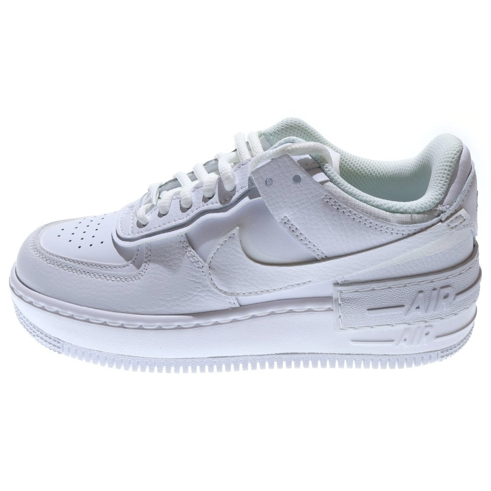 NIKE(ナイキ) WMNS AIR FORCE1 SHADOW ウィメンズ エアフォース1シャドウ ローカットスニーカー レディース ホワイト US6/23cm CI0919-100