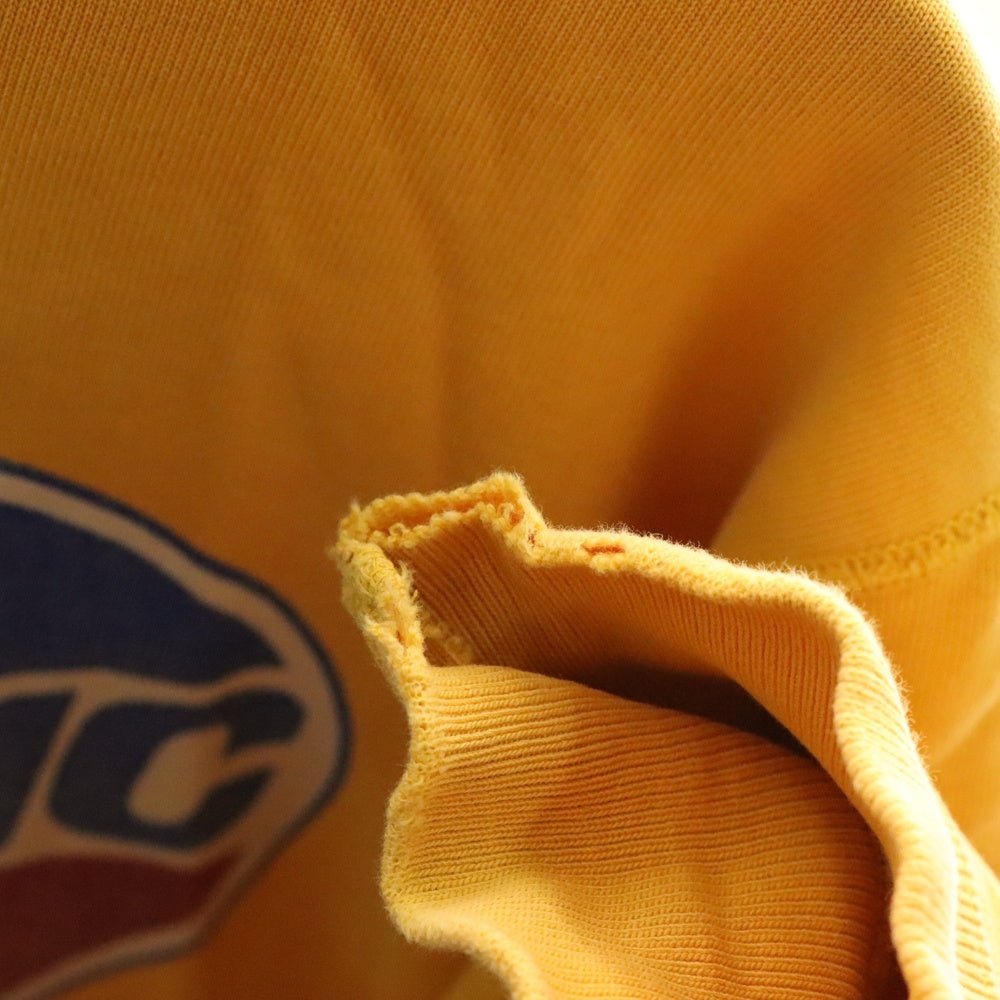 HYSTERIC GLAMOUR(ヒステリックグラマー) ガールロゴプリント スウェット プルオーバーパーカー イエロー 2CF-4515