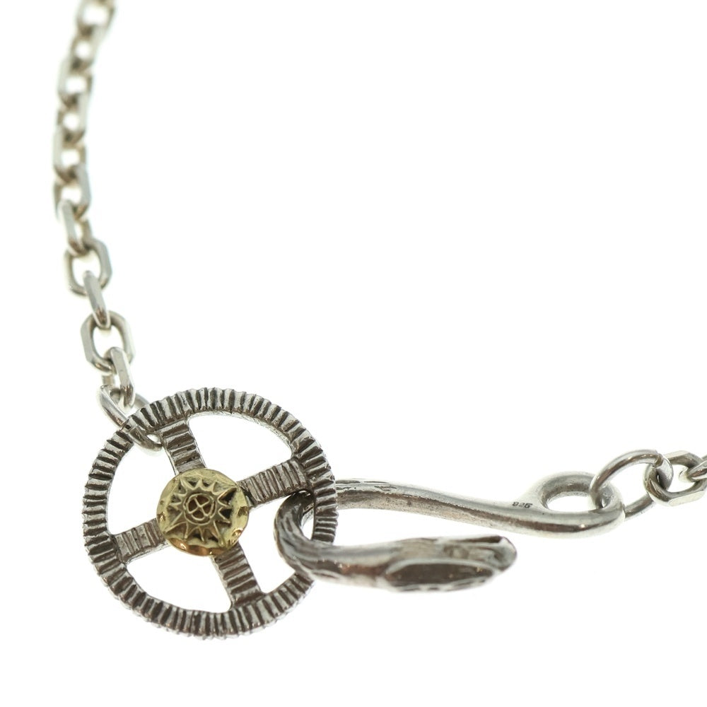 REDMAN(レッドマン) イーグルフック ホイールチェーンネックレス シルバー/ゴールド