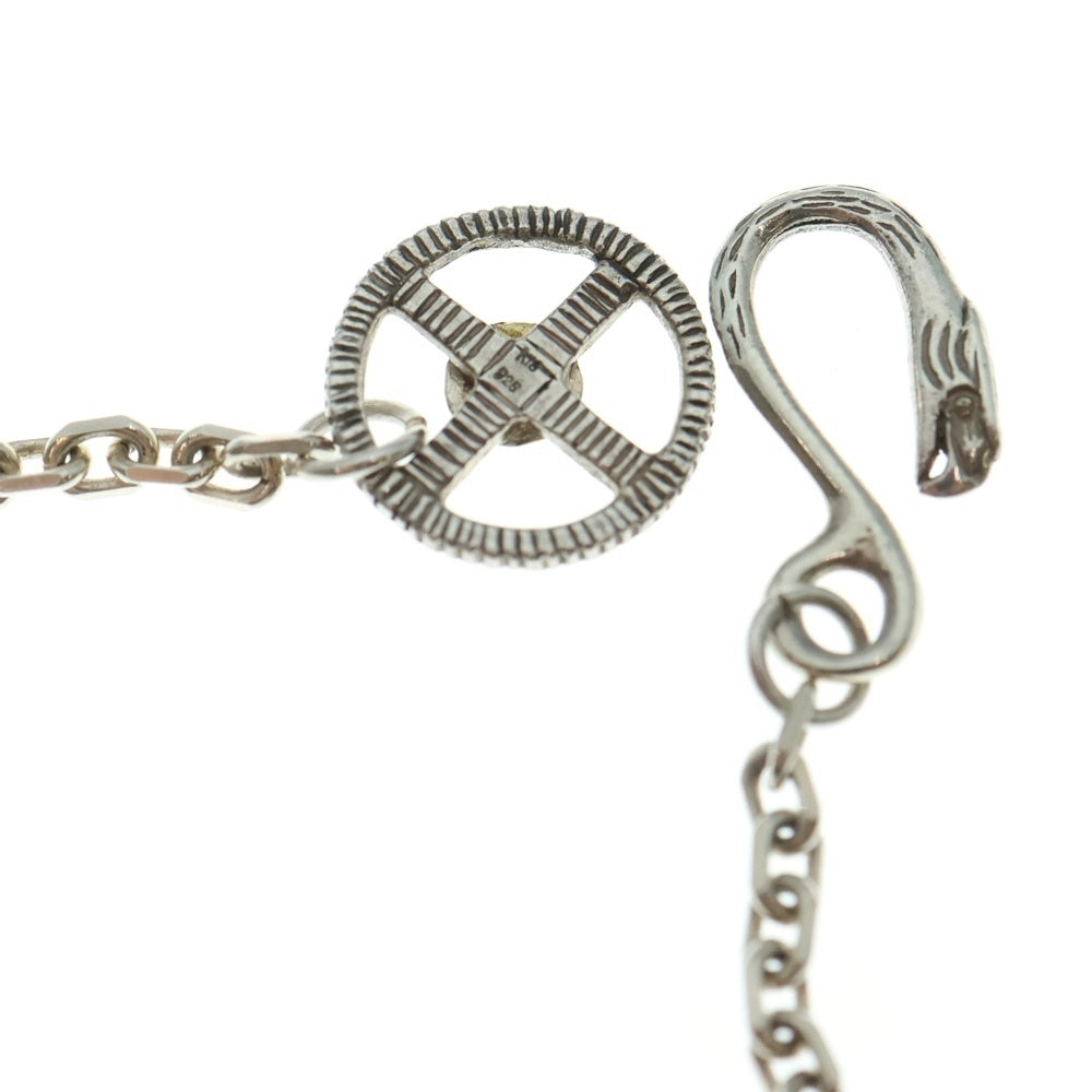 REDMAN(レッドマン) イーグルフック ホイールチェーンネックレス シルバー/ゴールド