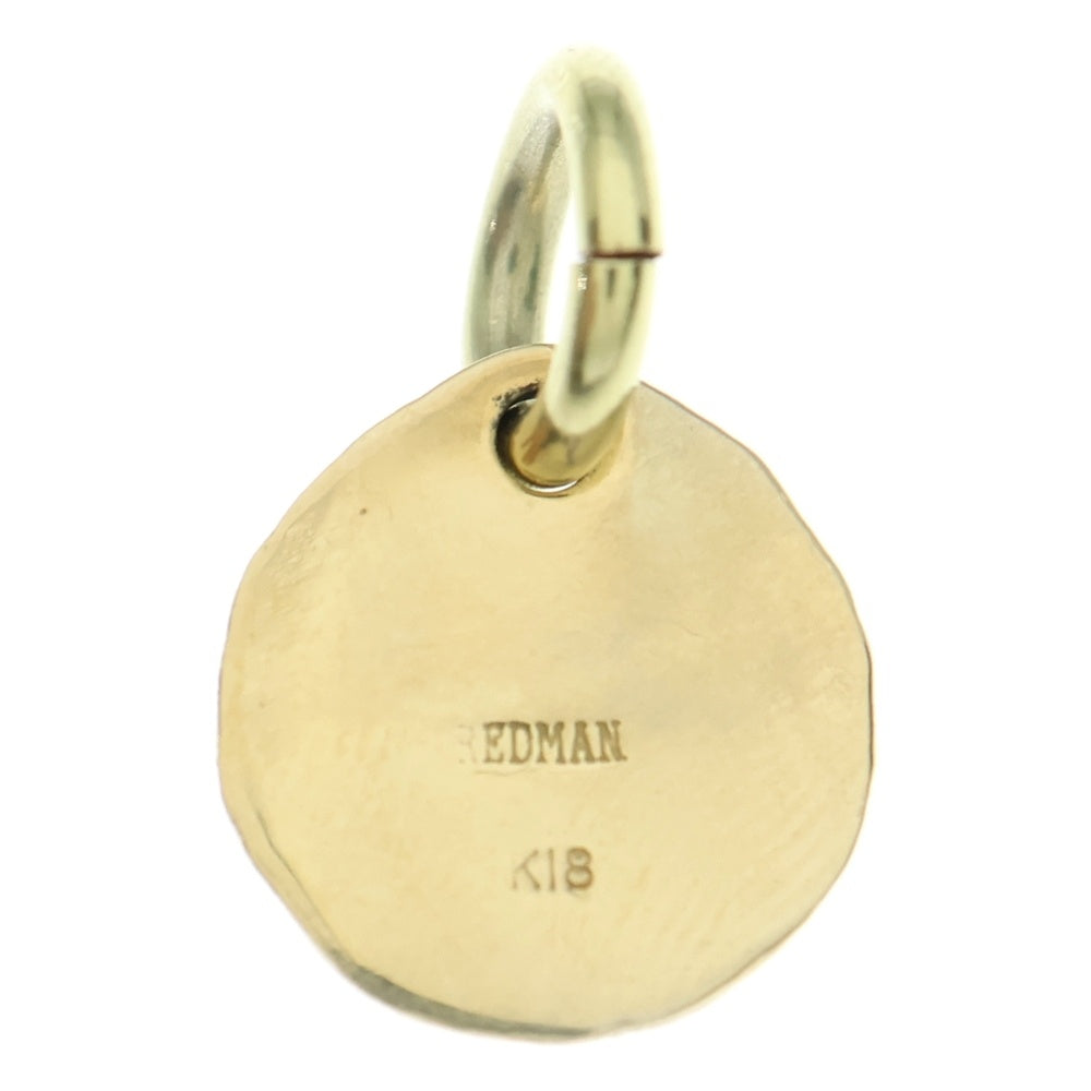 REDMAN(レッドマン) K18 全金 小メタルチャーム ペンダントトップ ゴールド RM-220-GD