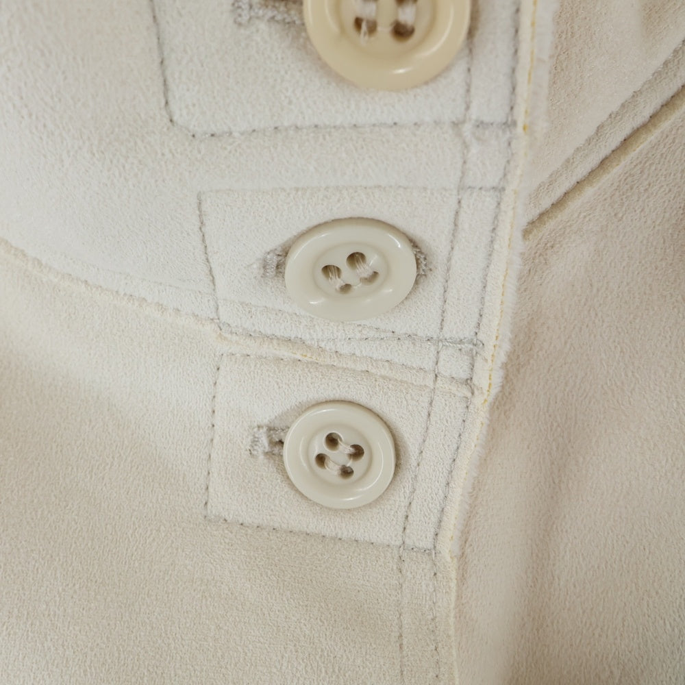 COMME CA ISM(コムサイズム) 内ボア付き ハイネック ロング