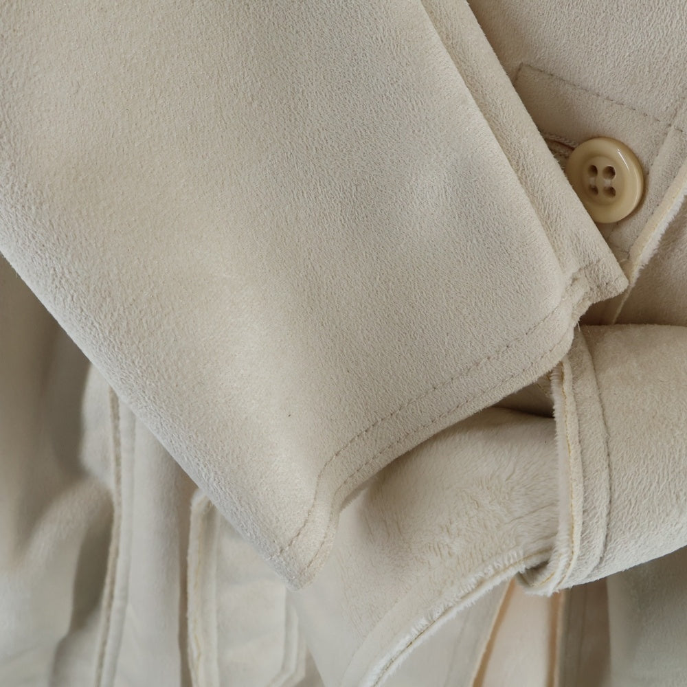 COMME CA ISM(コムサイズム) 内ボア付き ハイネック ロング