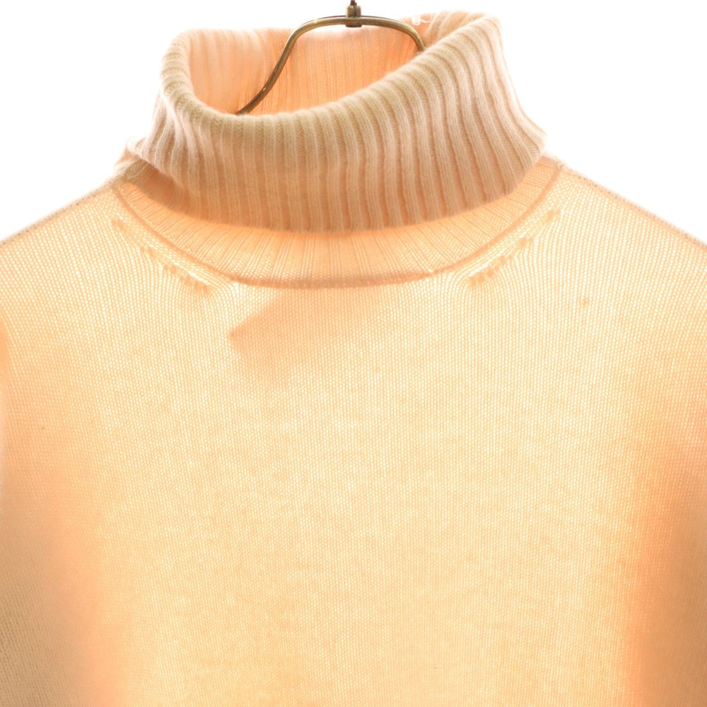 DOLCE & GABBANA(ドルチェアンドガッバーナ) タートルネック ニット スリークオータースリーブ Tシャツ ピンク レディース FE790K