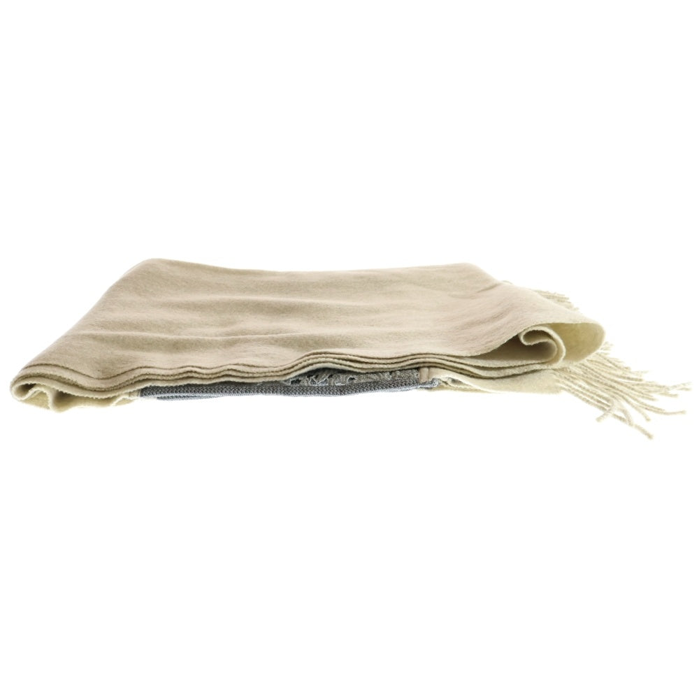 NO BRAND(ノーブランド) CAROLINE CHARLES(キャロライン チャールズ)マフラー ストール ベージュ/グレー