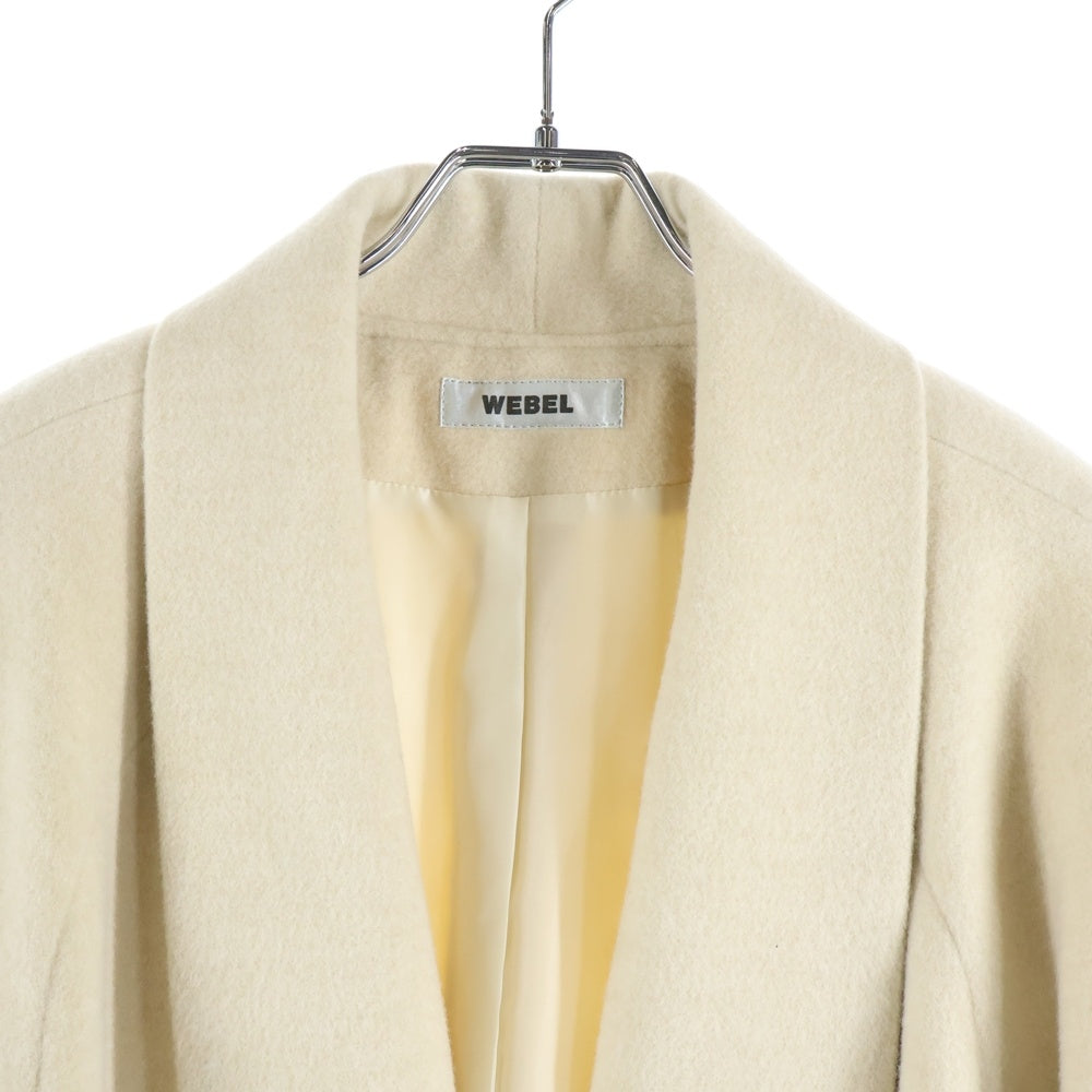 NO BRAND(ノーブランド) WEBEL(ウェーベル) ロングコート ホワイト レディース 4504000