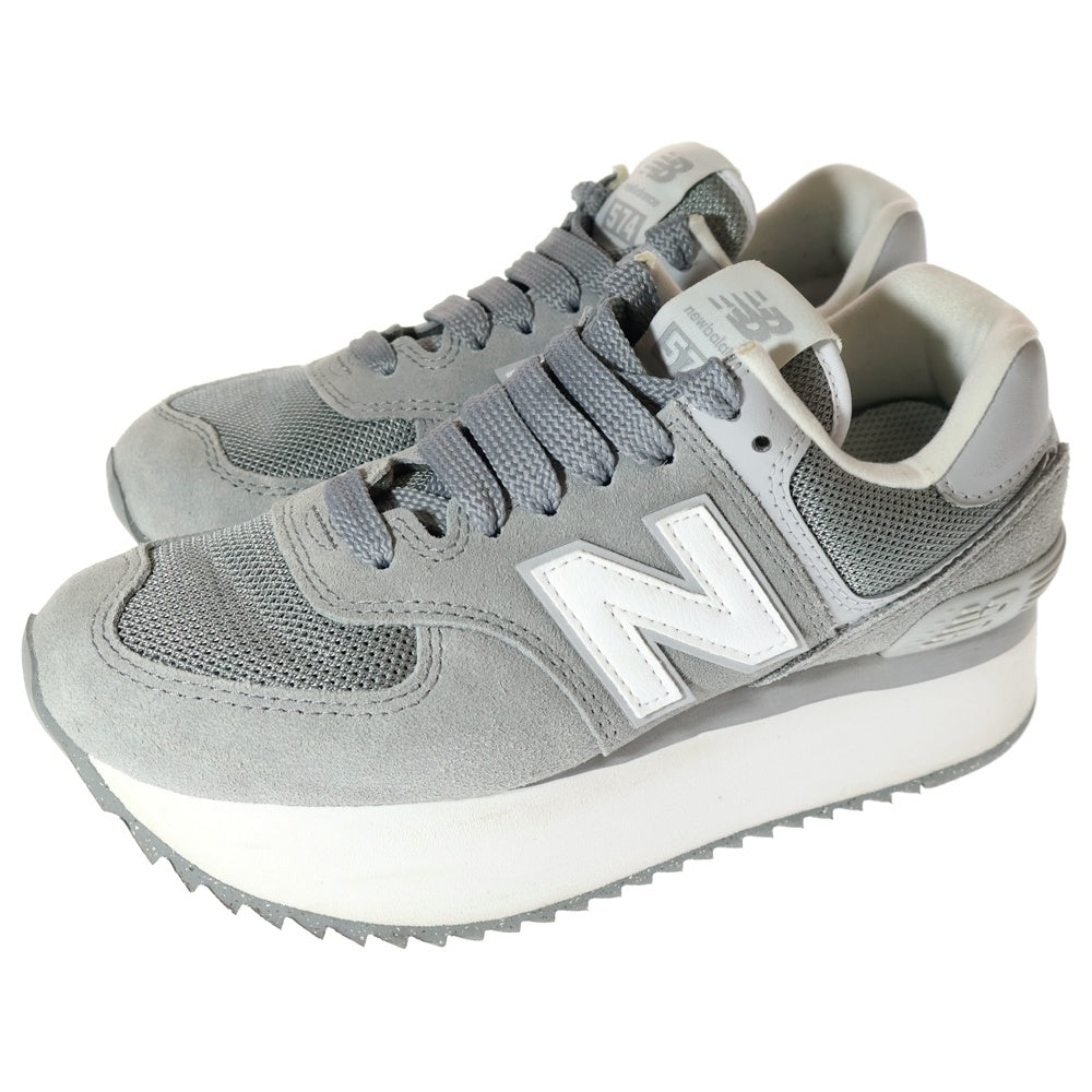 New Balance(ニューバランス) WL574ZSD ローカットスニーカー レディース グレー US6.5/23.5cm