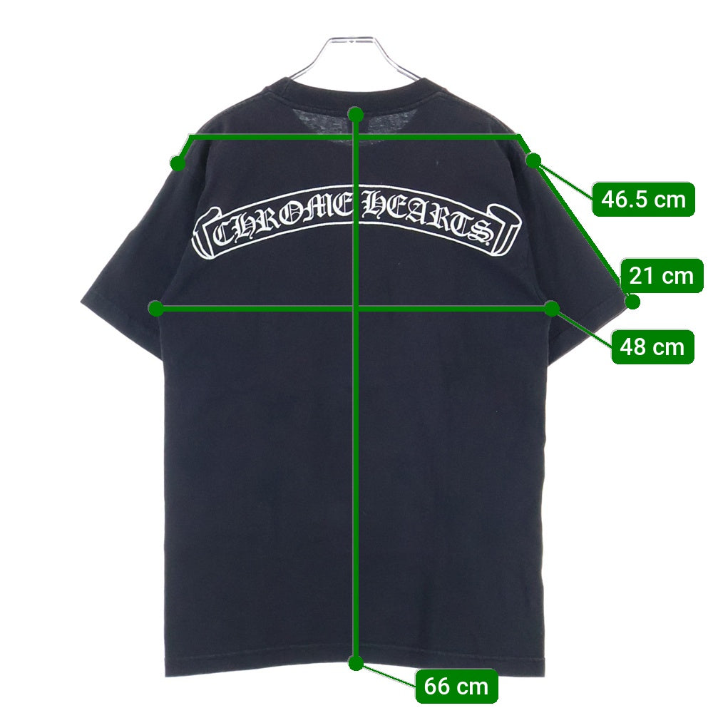 CHROME HEARTS(クロムハーツ) CH T-SHIRT バックスクロールラベル 両面